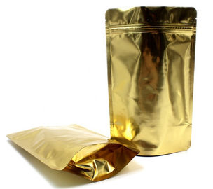 L'imballaggio risigillabile di alluminio dorato insacca la prova dell'odore per la cassaforte di incenso spezia/della canapa